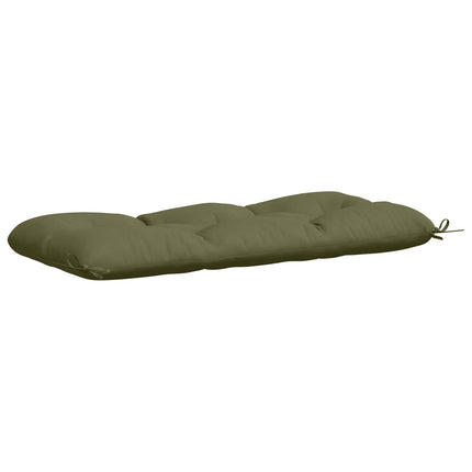Bænkpude VIANEN 100% polyester Olivengrøn 110 x 50 x 12 cm
