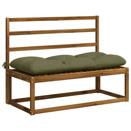 Bænkpude VIANEN 100% polyester Olivengrøn 110 x 50 x 12 cm