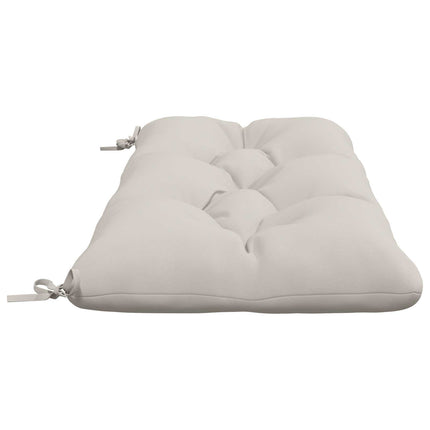 Bænkpude VIANEN 100% polyester Hvid 110 x 50 x 12 cm