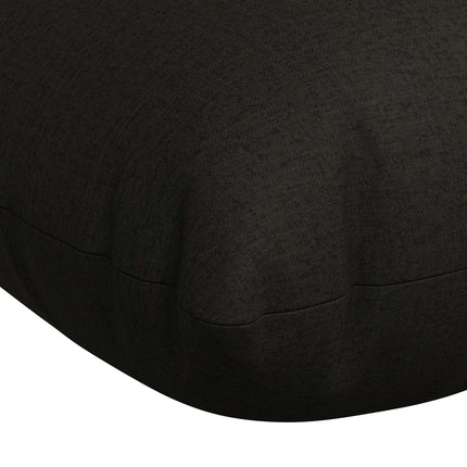 Bænkpude VIANEN 100% polyester Sort 120 x 30 x 12 cm