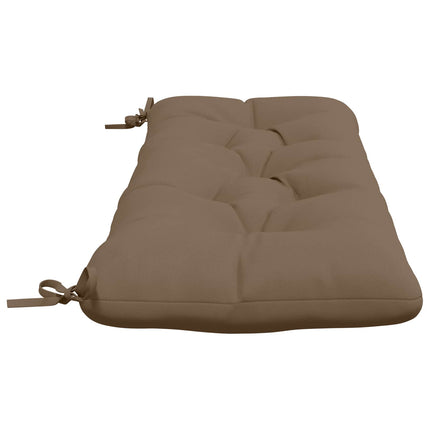 Bænkpude VIANEN 100% polyester Gråbrun 120 x 40 x 12 cm