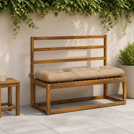 Bænkpude VIANEN 100% polyester Sandfarvet 100 x 40 x 12 cm