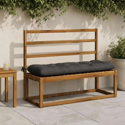Bænkpude VIANEN 100% polyester Antracit 110 x 40 x 12 cm