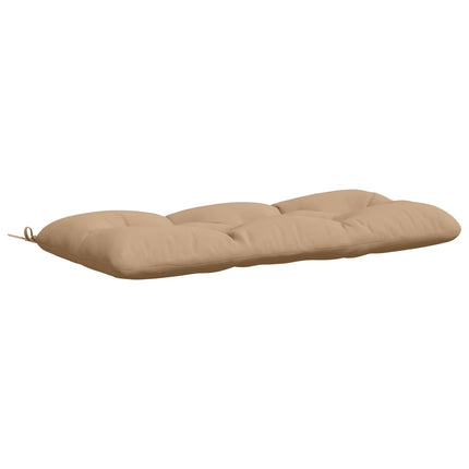 Bænkpude VIANEN 100% polyester Sandfarvet 120 x 50 x 12 cm