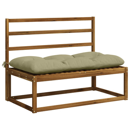 Bænkpude VIANEN 100% polyester Lys grøn 120 x 60 x 12 cm