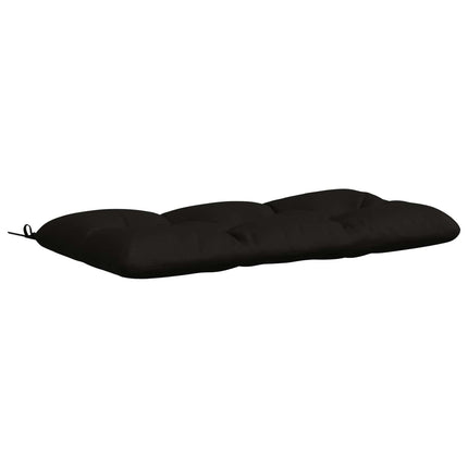 Bænkpude VIANEN 100% polyester Sort 120 x 60 x 12 cm