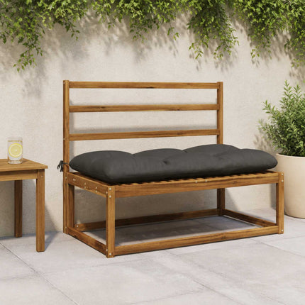 Bænkpude VIANEN 100% polyester Antracit 100 x 60 x 12 cm