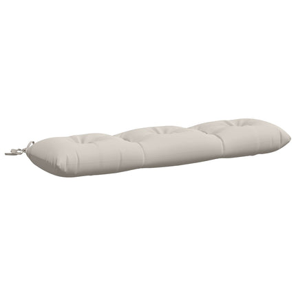 Bænkpude VIANEN 100% polyester Hvid 130 x 30 x 12 cm