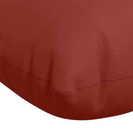Bænkpude VIANEN 100% polyester Rød 130 x 50 x 12 cm