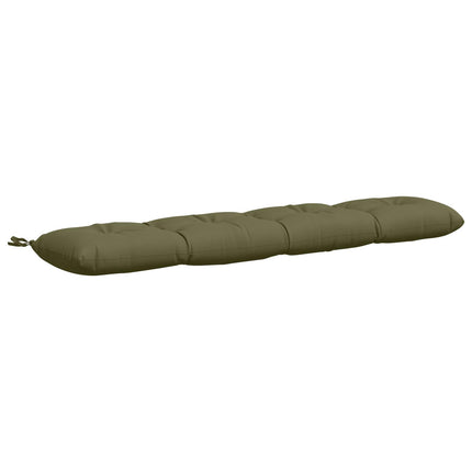Bænkpude VIANEN 100% polyester Olivengrøn 140 x 30 x 12 cm