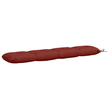 Bænkpude VIANEN 100% polyester Rød 140 x 30 x 12 cm