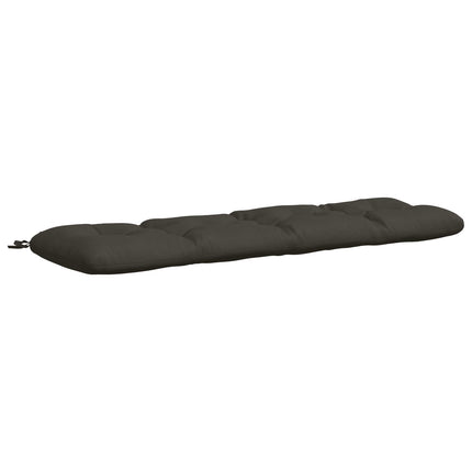 Bænkpude VIANEN 100% polyester Antracit 150 x 40 x 12 cm