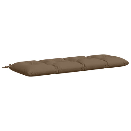 Bænkpude VIANEN 100% polyester Gråbrun 150 x 50 x 12 cm