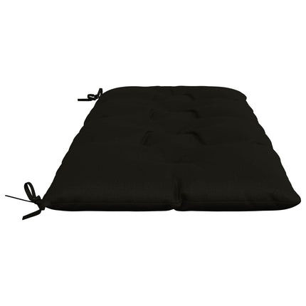 2-delt bænkepude VIANEN 100% polyester Sort 150 x 60 x 12 cm