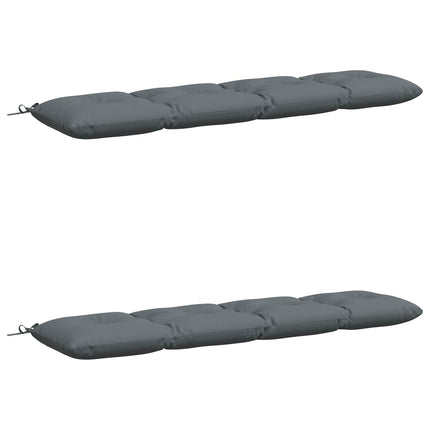 2-delt bænkepude VIANEN 100% polyester Blå 170 x 40 x 12 cm
