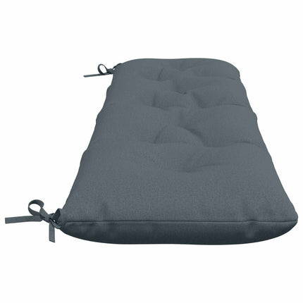2-delt bænkepude VIANEN 100% polyester Blå 170 x 40 x 12 cm