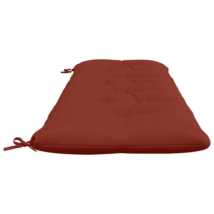 Bænkpude VIANEN 100% polyester Rød 180 x 60 x 12 cm