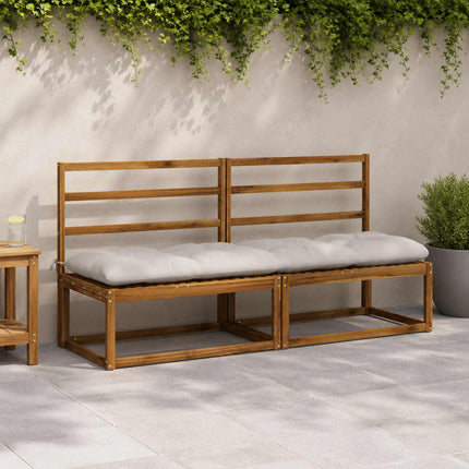 Bænkpude VIANEN 100% polyester Hvid 200 x 50 x 12 cm