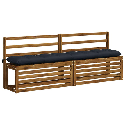 Bænkpude VIANEN 100% polyester Mørk blå 200 x 30 x 12 cm