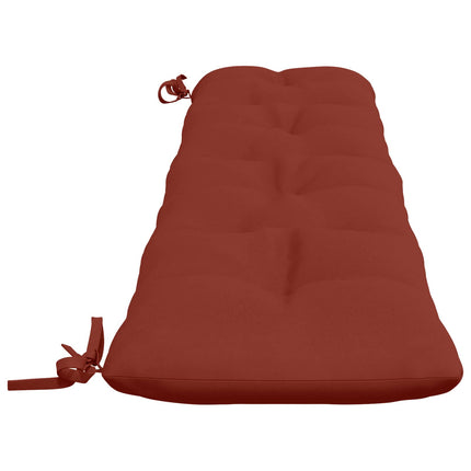 Bænkpude VIANEN 100% polyester Rød 200 x 30 x 12 cm