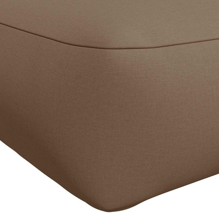 Palle sæde pude VIANEN 100% polyester Gråbrun 120 x 80 x 12 cm