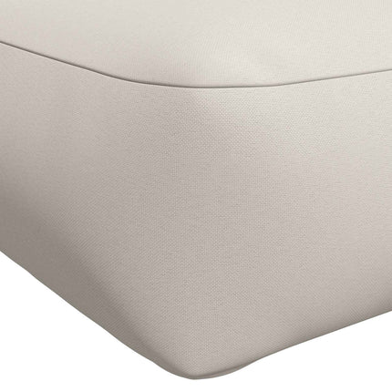 Palle sæde pude VIANEN 100% polyester Hvid 120 x 60 x 12 cm