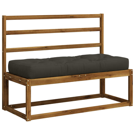 Palle sæde pude VIANEN 100% polyester Antracit 120 x 40 x 12 cm
