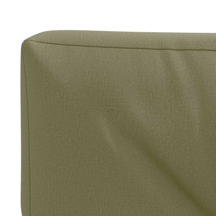 Palle rygpude VIANEN 100% polyester Olivengrøn 120 x 40 x 12 cm