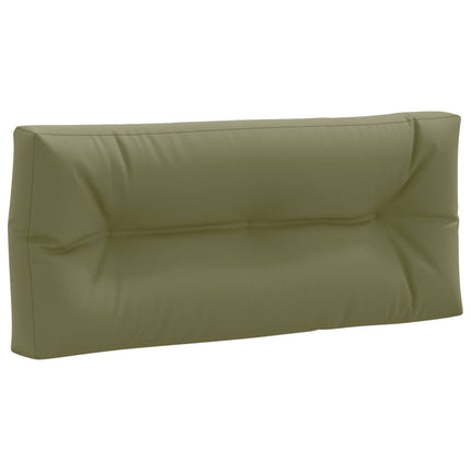 Palle rygpude VIANEN 100% polyester Olivengrøn 120 x 40 x 12 cm