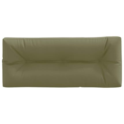 Palle rygpude VIANEN 100% polyester Olivengrøn 120 x 40 x 12 cm