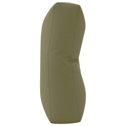 Palle rygpude VIANEN 100% polyester Olivengrøn 120 x 40 x 12 cm