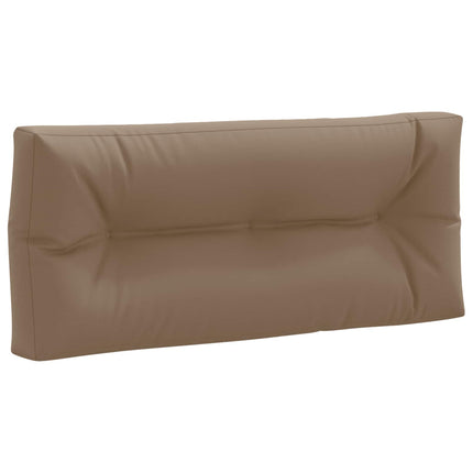 Palle rygpude VIANEN 100% polyester Gråbrun 120 x 40 x 12 cm