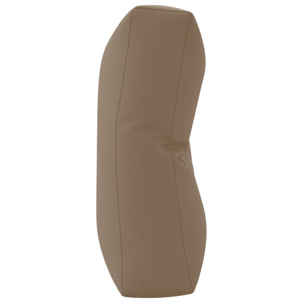 Palle rygpude VIANEN 100% polyester Gråbrun 120 x 40 x 12 cm