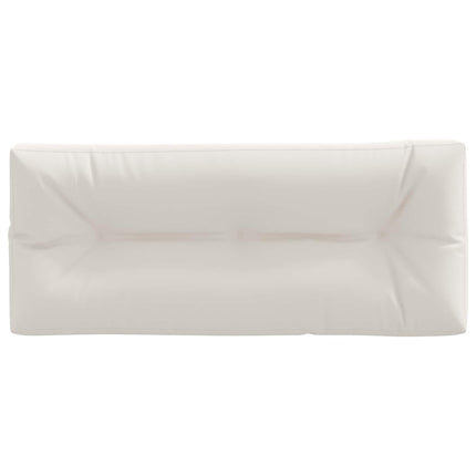 Palle rygpude VIANEN 100% polyester Hvid 120 x 40 x 12 cm
