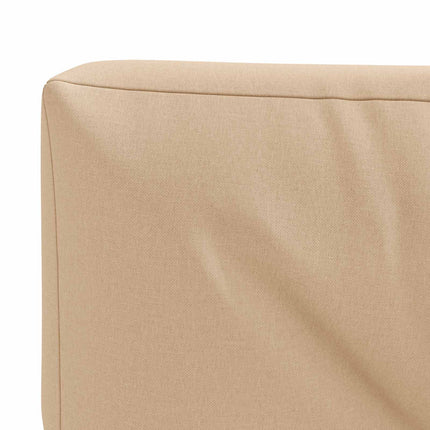 Palle rygpude VIANEN 100% polyester Sandfarvet 120 x 40 x 12 cm