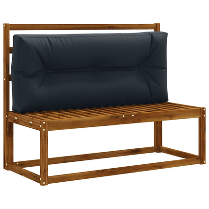 Palle rygpude VIANEN 100% polyester Mørk blå 120 x 40 x 12 cm