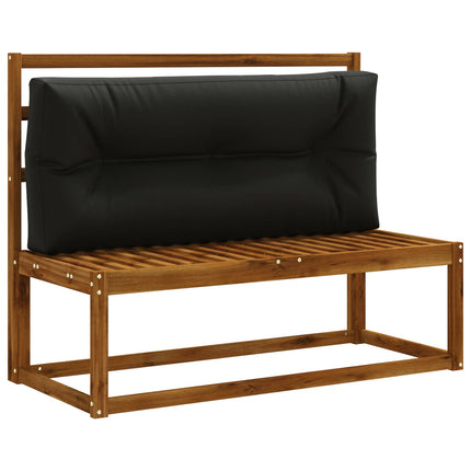 Palle rygpude VIANEN 100% polyester Sort 120 x 40 x 12 cm