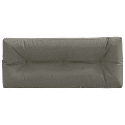 Palle rygpude VIANEN 100% polyester Grå 120 x 50 x 12 cm