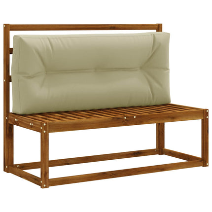 Palle rygpude VIANEN 100% polyester Lys grøn 120 x 60 x 12 cm