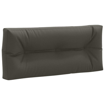 Palle rygpude VIANEN 100% polyester Antracit 120 x 60 x 12 cm