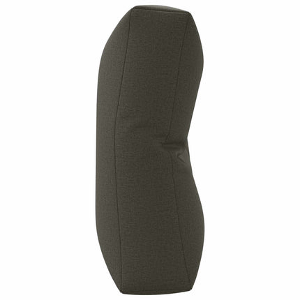 Palle rygpude VIANEN 100% polyester Antracit 120 x 60 x 12 cm
