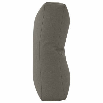 Palle rygpude VIANEN 100% polyester Grå 120 x 60 x 12 cm