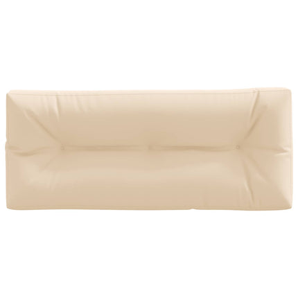 Palle rygpude VIANEN 100% polyester Cremefarvet