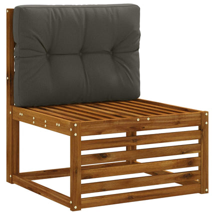 Palle rygpude VIANEN 100% polyester Antracit 70 x 40 x 12 cm