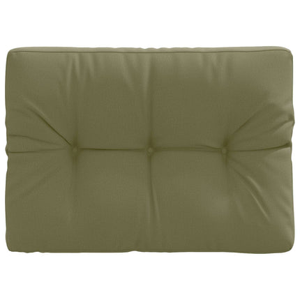 Palle rygpude VIANEN 100% polyester Olivengrøn 70 x 50 x 12 cm