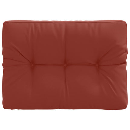 Palle rygpude VIANEN 100% polyester Rød 70 x 50 x 12 cm