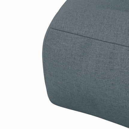 Palle rygpude VIANEN 100% polyester Blå 70 x 60 x 12 cm