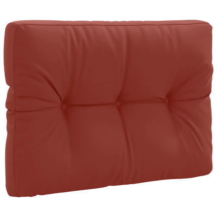 Palle rygpude VIANEN 100% polyester Rød 70 x 60 x 12 cm