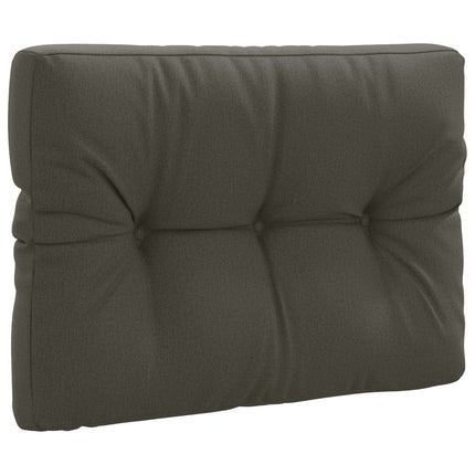 Palle rygpude VIANEN 100% polyester Antracit 70 x 60 x 12 cm