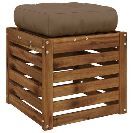 1-Stykke Sædepude VIANEN 100% polyester Gråbrun 40 x 40 x 12 cm